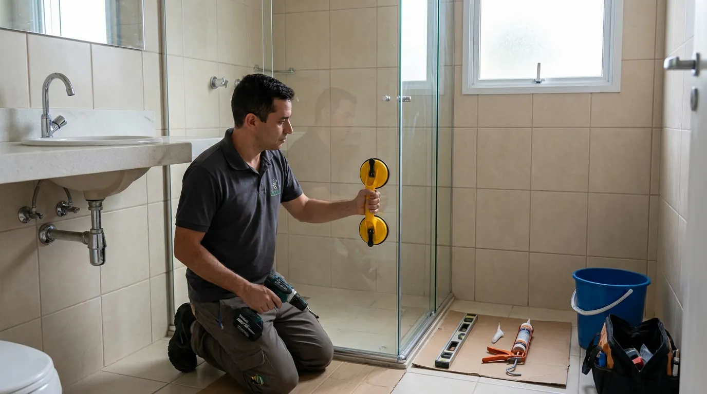 Troca de Vedação e Borracha do Box